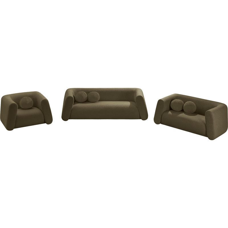 Diamond Modern Furniture Meridian Loveseats Stationary 113Olive-L IMAGE 14