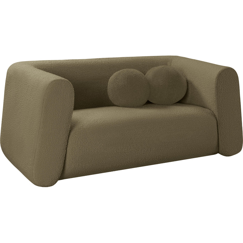 Diamond Modern Furniture Meridian Loveseats Stationary 113Olive-L IMAGE 3