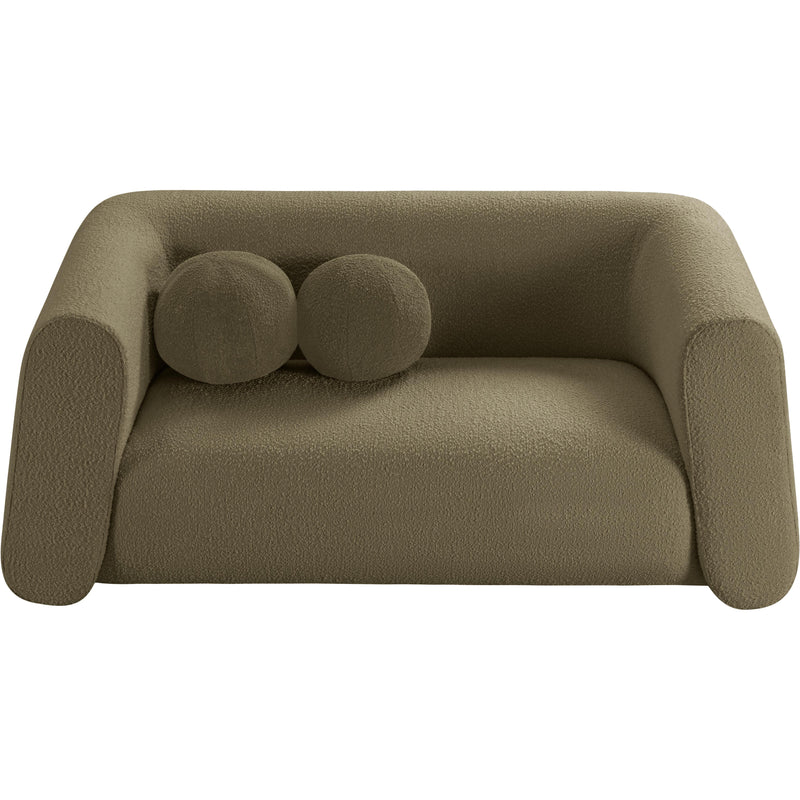 Diamond Modern Furniture Meridian Loveseats Stationary 113Olive-L IMAGE 5