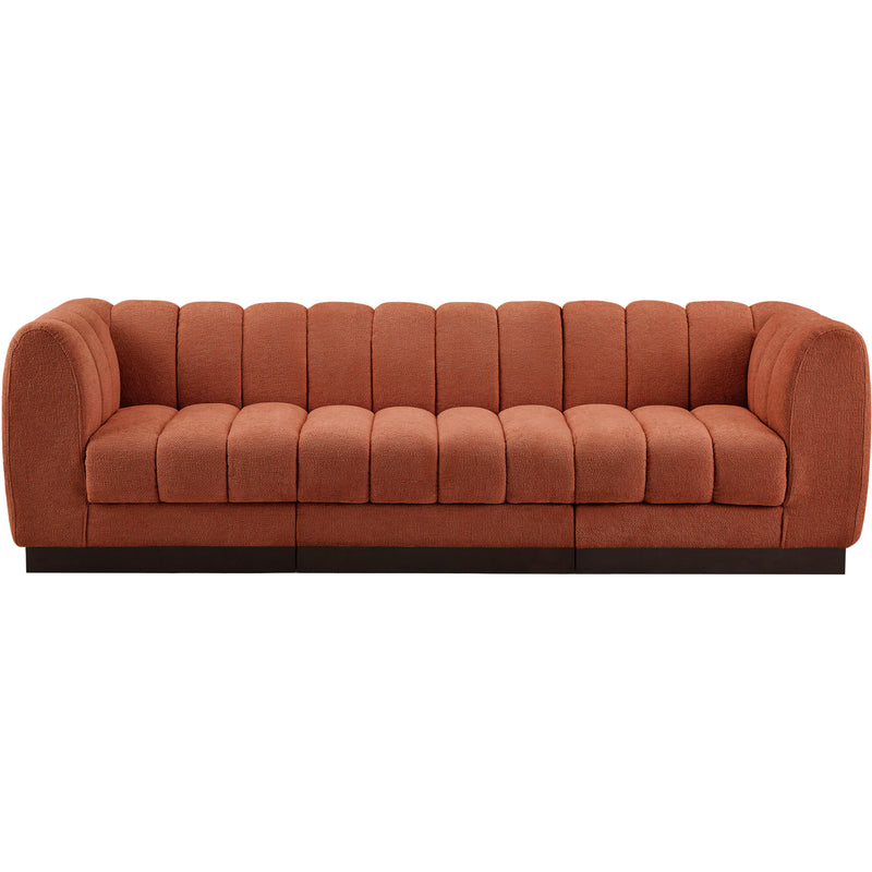 Diamond Modern Furniture Meridian Sofas Stationary 124Cognac-S101 IMAGE 4