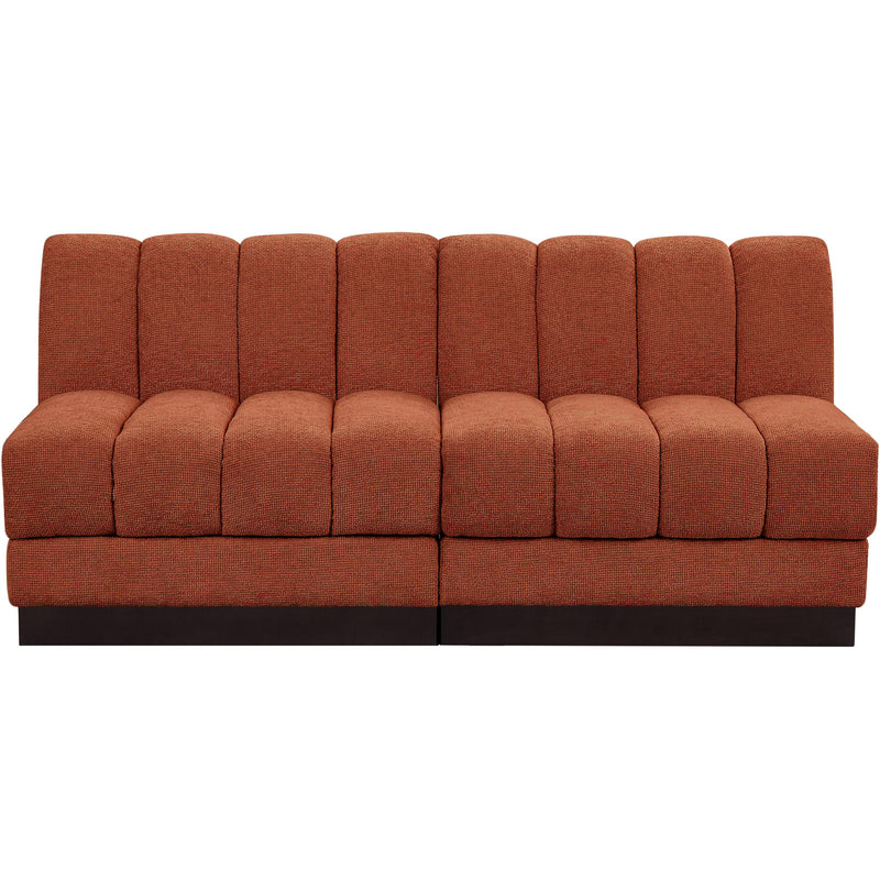 Diamond Modern Furniture Meridian Sofas Stationary 124Cognac-S64 IMAGE 4