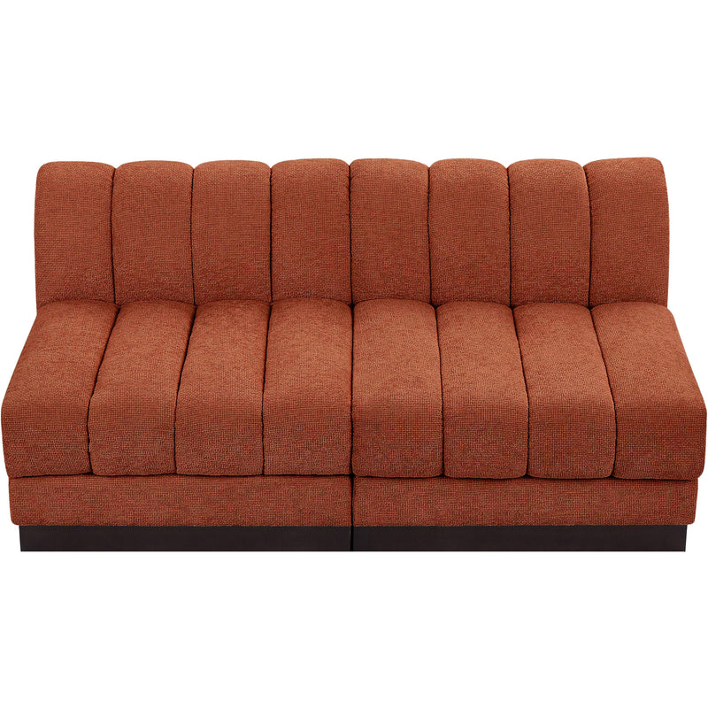 Diamond Modern Furniture Meridian Sofas Stationary 124Cognac-S64 IMAGE 5