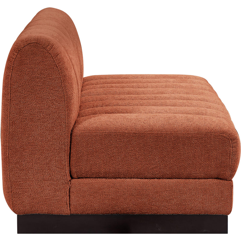 Diamond Modern Furniture Meridian Sofas Stationary 124Cognac-S64 IMAGE 7