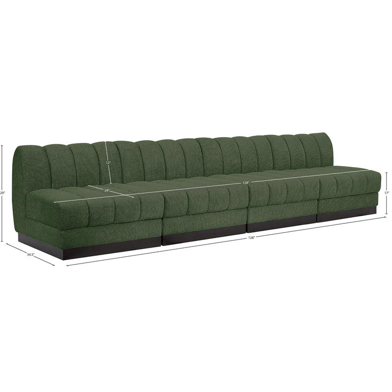 Diamond Modern Furniture Meridian Sofas Stationary 124Green-S128 IMAGE 11