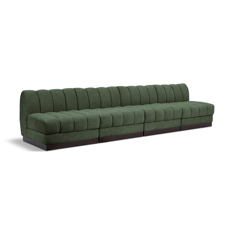 Diamond Modern Furniture Meridian Sofas Stationary 124Green-S128 IMAGE 1