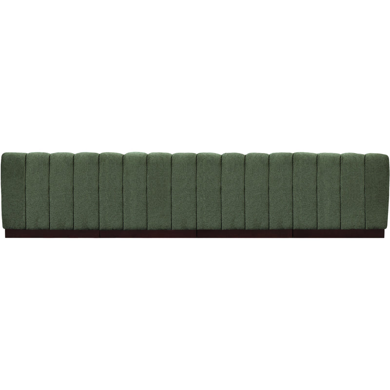 Diamond Modern Furniture Meridian Sofas Stationary 124Green-S128 IMAGE 3