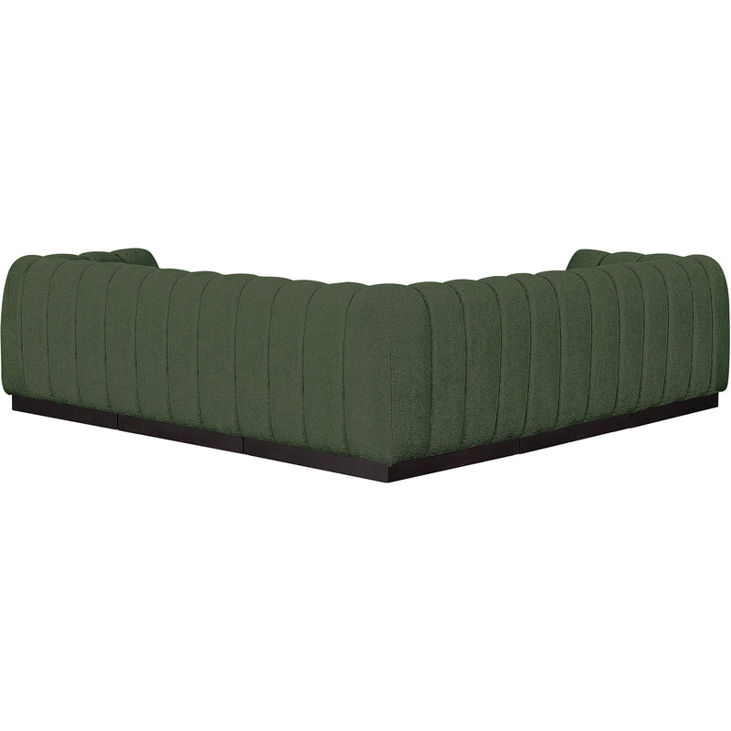 Diamond Modern Furniture Meridian Sectionals Stationary 124Green-Sec5C IMAGE 3