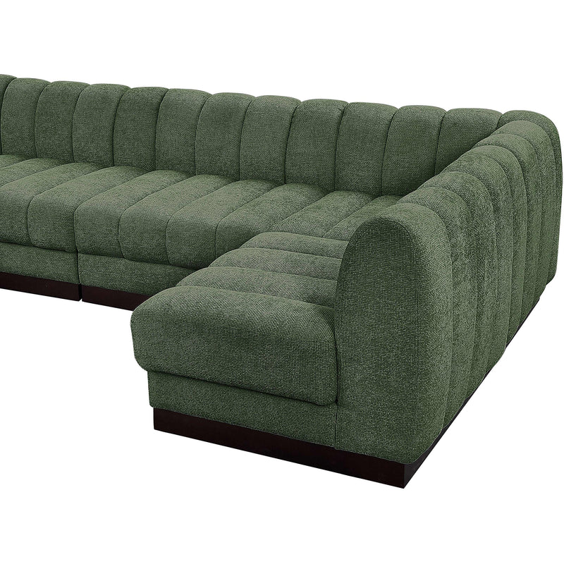 Diamond Modern Furniture Meridian Sectionals Stationary 124Green-Sec8A IMAGE 10