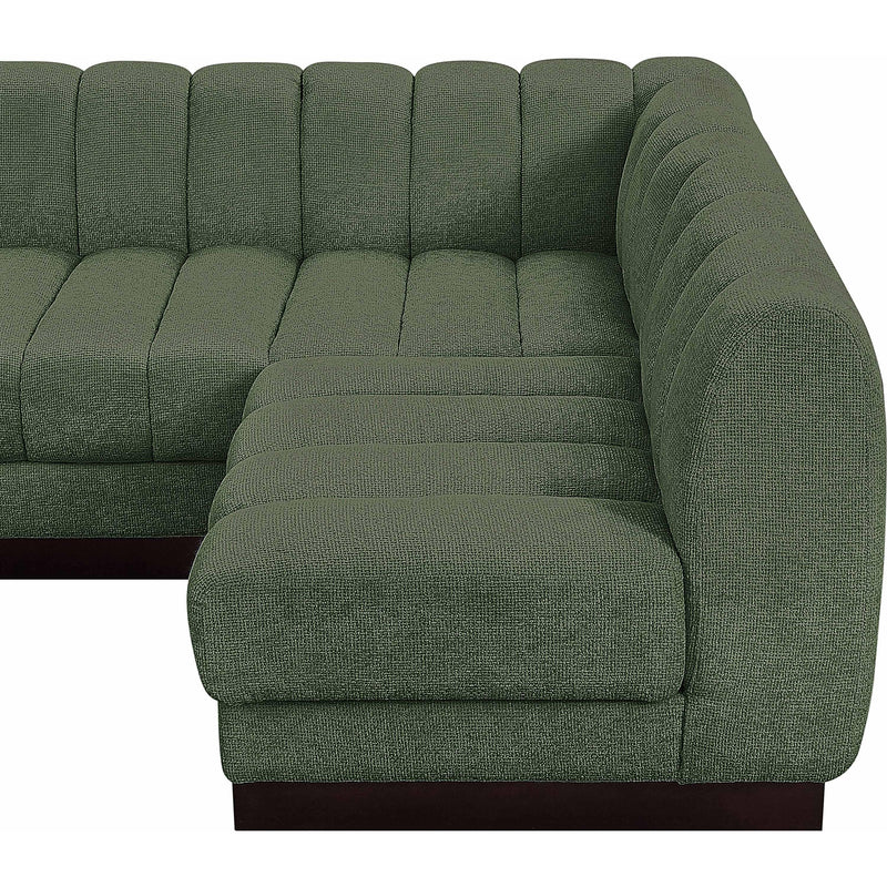 Diamond Modern Furniture Meridian Sectionals Stationary 124Green-Sec8A IMAGE 13