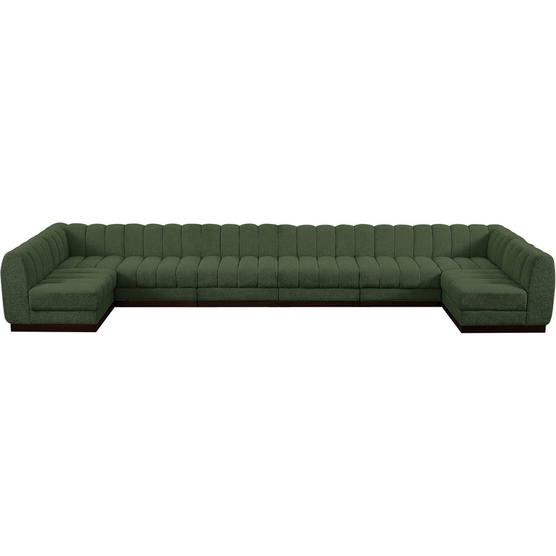 Diamond Modern Furniture Meridian Sectionals Stationary 124Green-Sec8A IMAGE 5