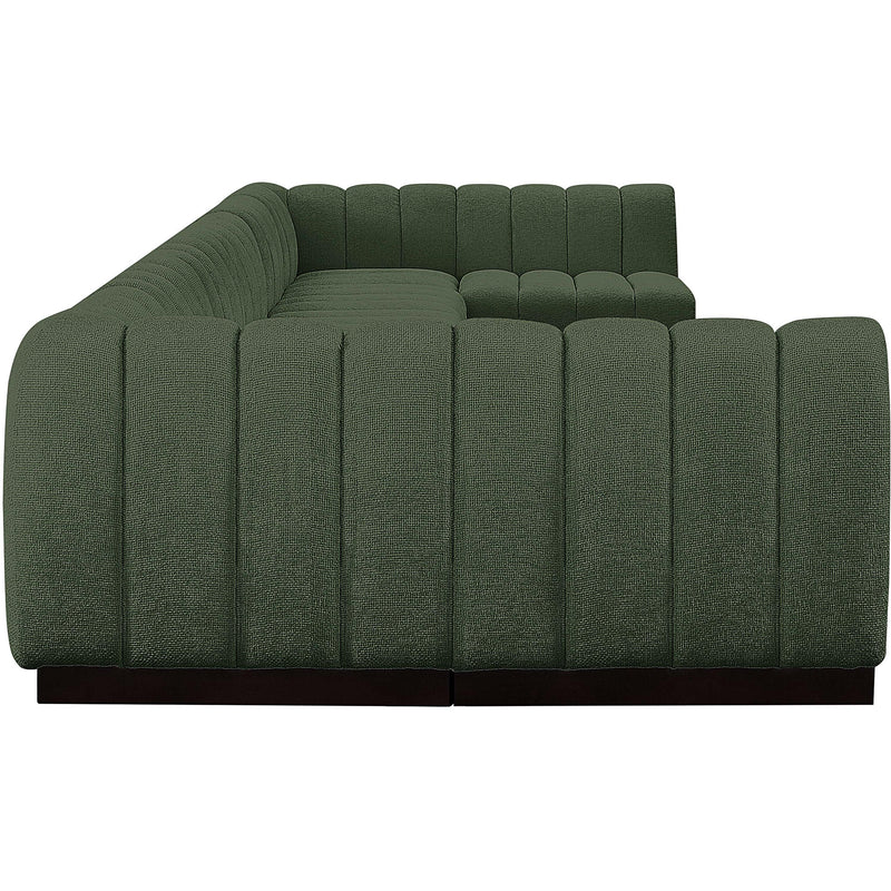 Diamond Modern Furniture Meridian Sectionals Stationary 124Green-Sec8A IMAGE 7