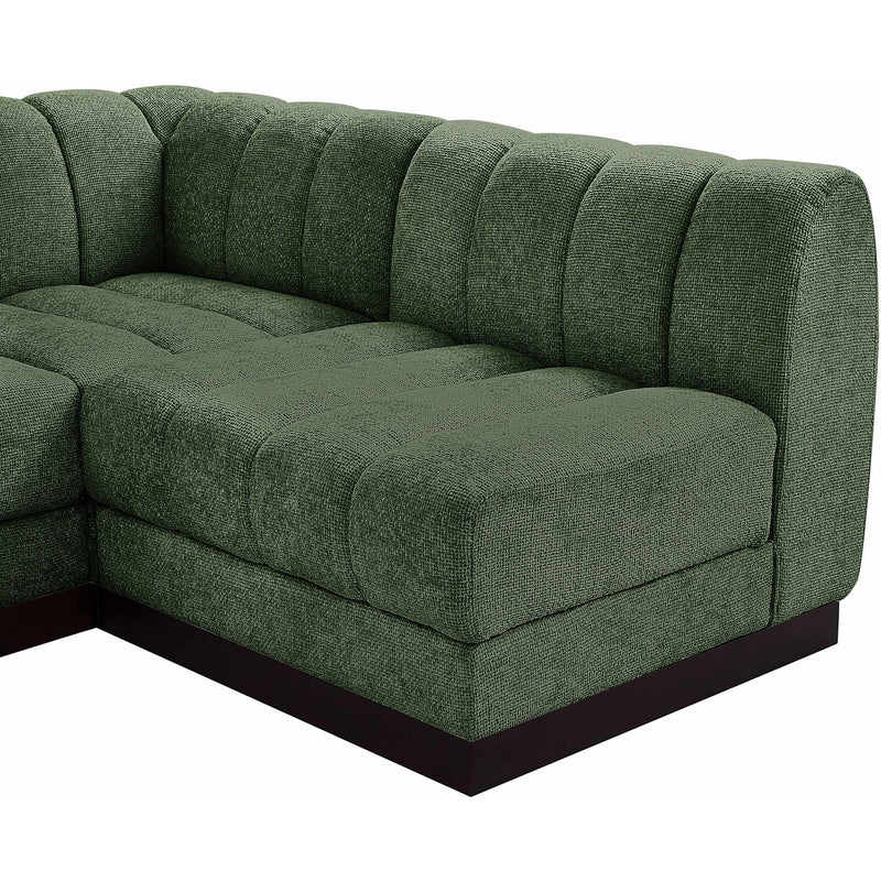 Diamond Modern Furniture Meridian Sectionals Stationary 124Green-Sec8A IMAGE 9