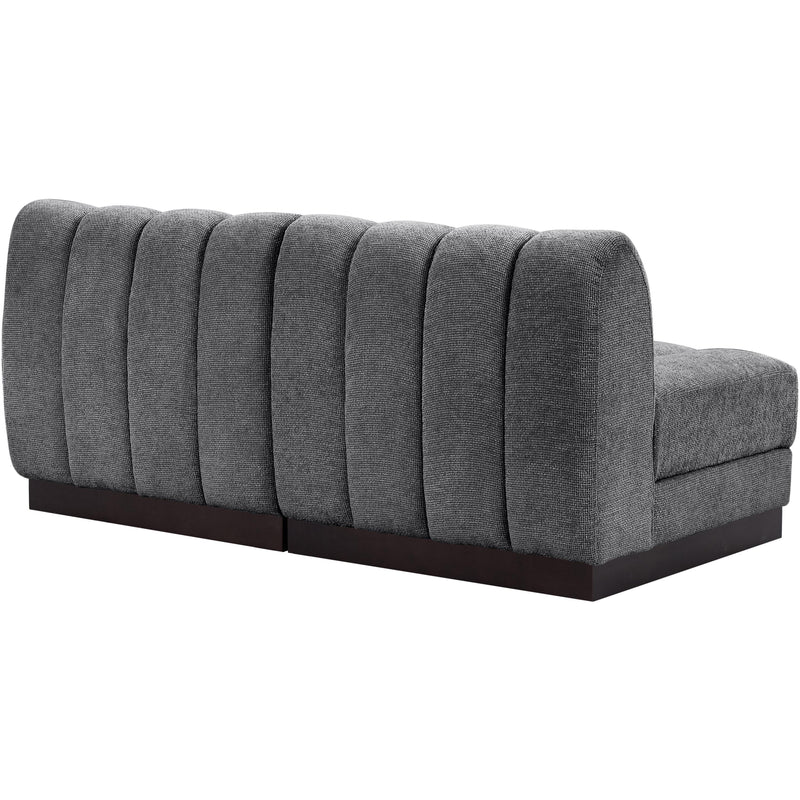 Diamond Modern Furniture Meridian Sofas Stationary 124Grey-S64 IMAGE 6