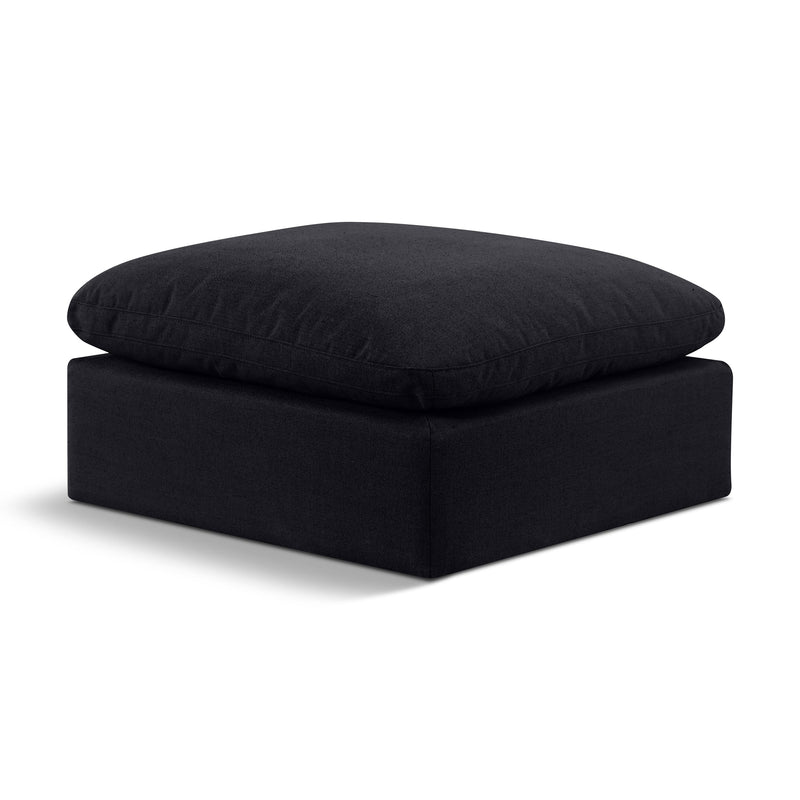 Diamond Modern Furniture Meridian Ottomans Ottomans 141Black-Ott IMAGE 1