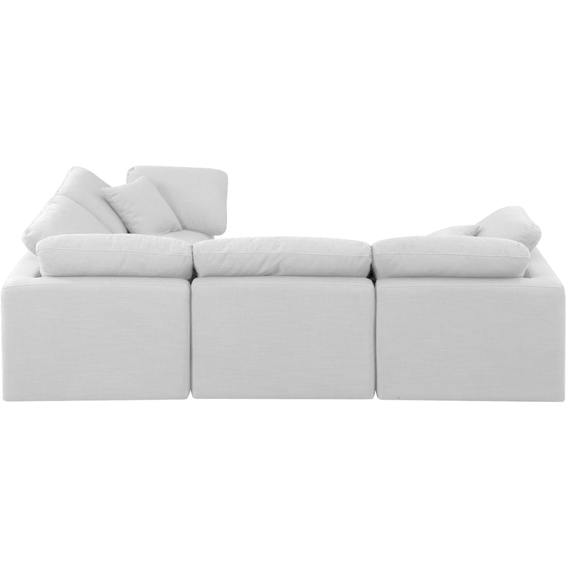 Diamond Modern Furniture Meridian Sectionals Stationary 141White-Sec4C IMAGE 5