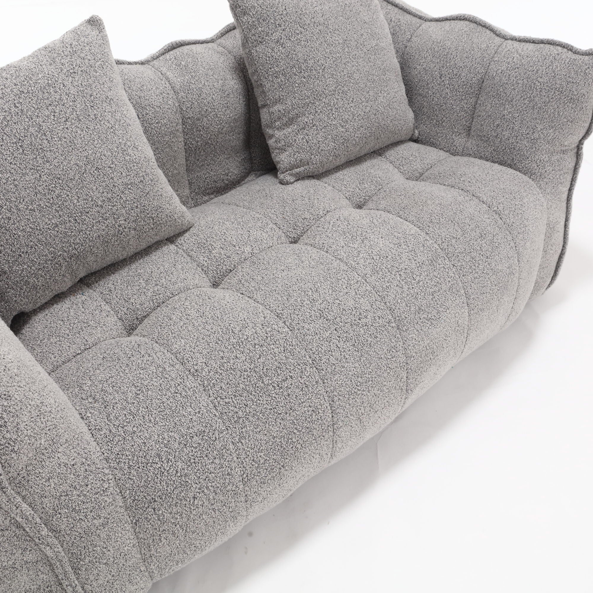 Cozy Beanbag Chair With High Resilience Foam Core For 2