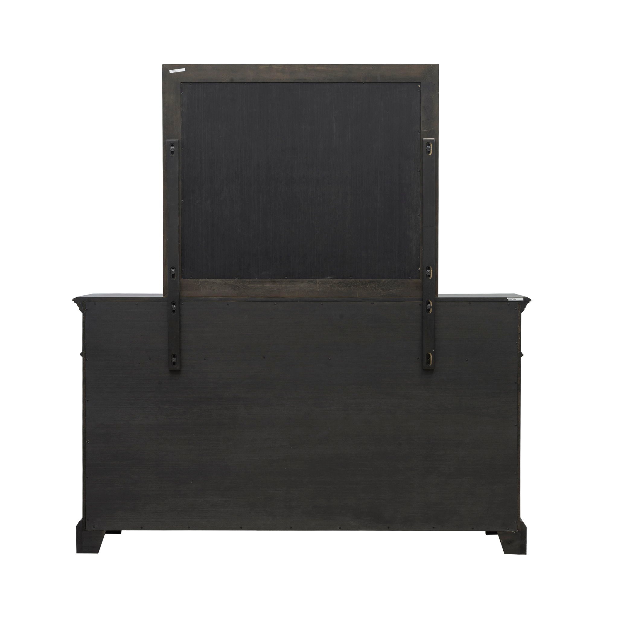 Hickory Creek - Dresser Mirror - Brown