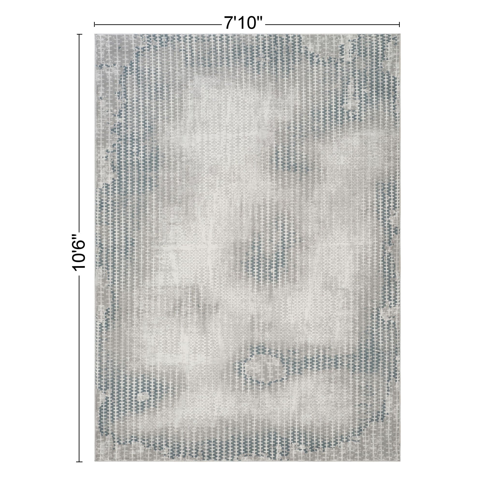 Geometrix - Contemporary Area Rug With 3D Effect