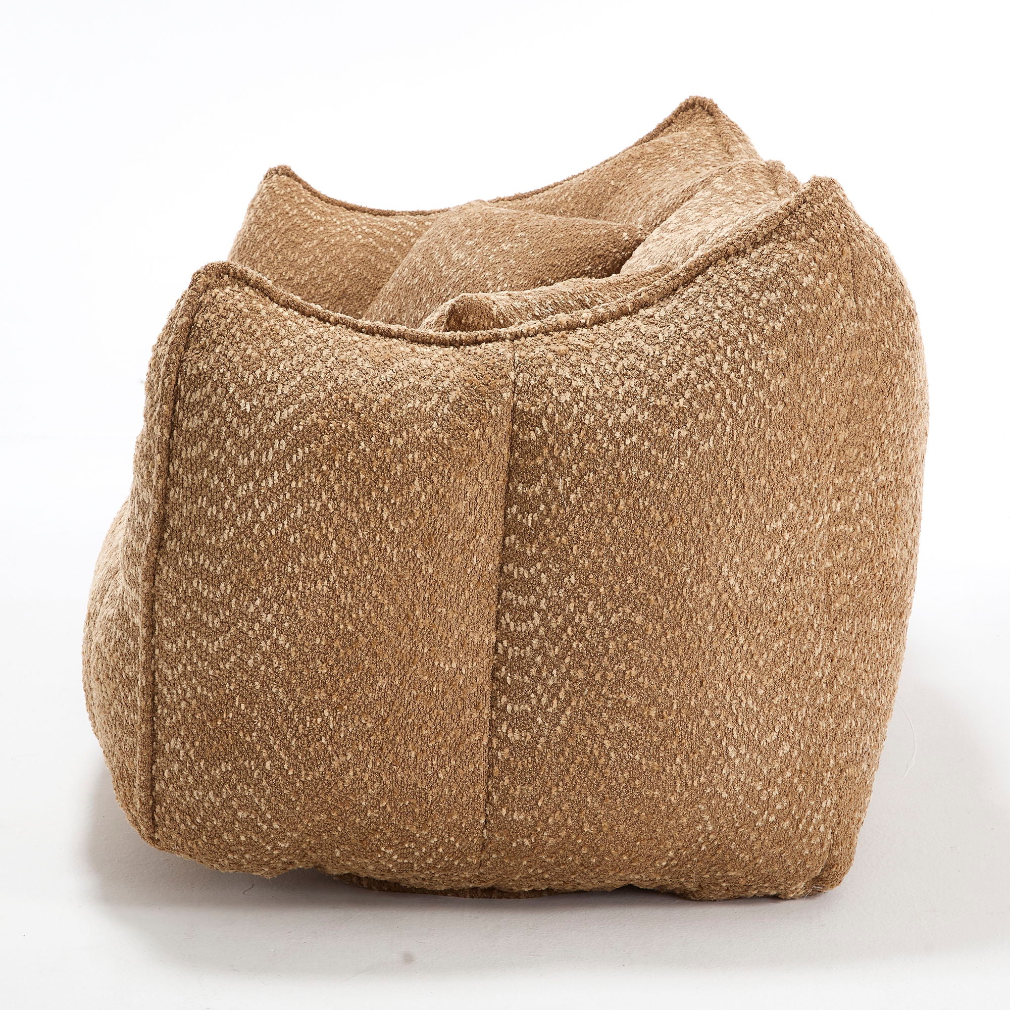 Comfortable Dual Beanbag Chair With High Resilience Foam Core For 2 People