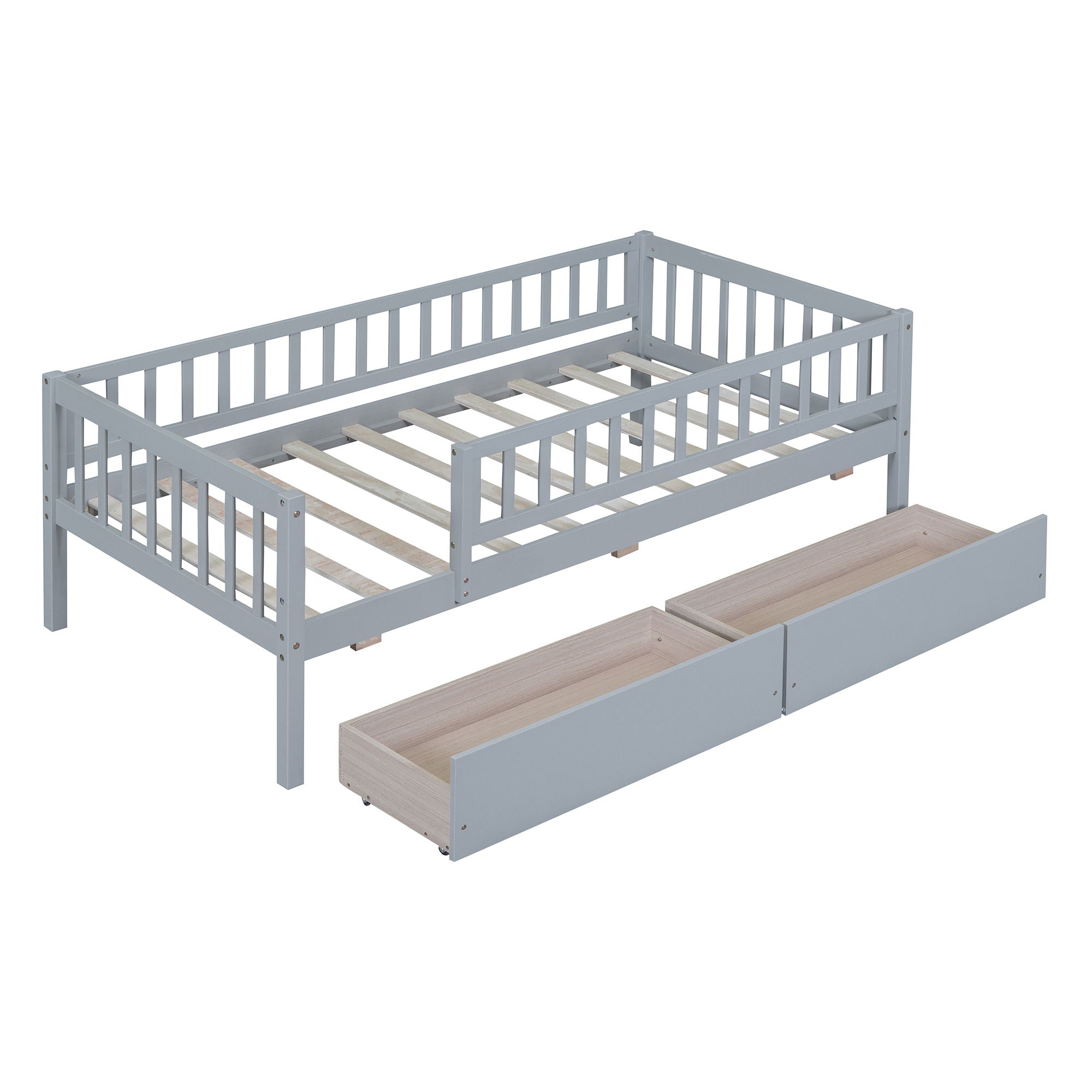 Multifunctional Wooden Daybed Bed