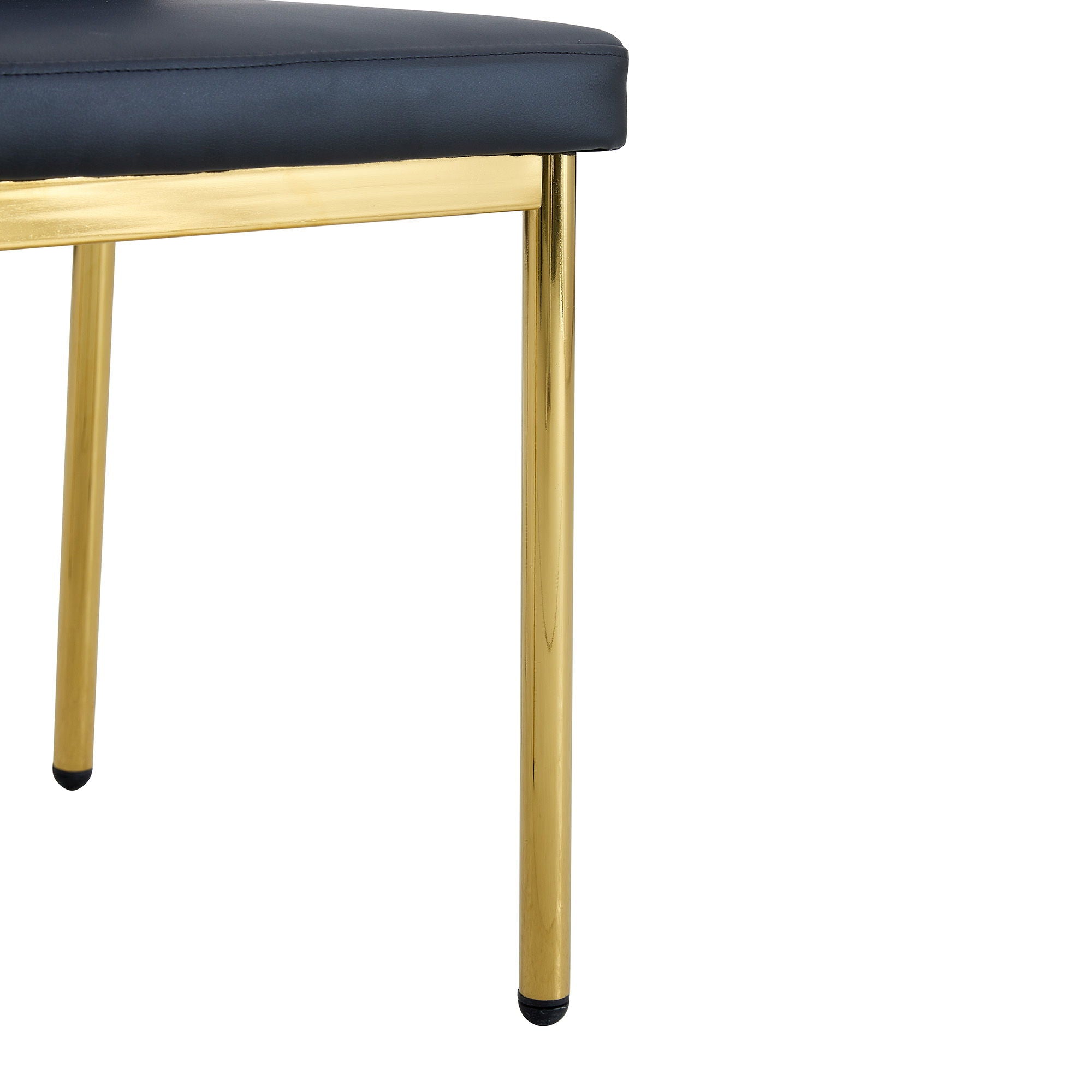 Luxury Simple Chair With Metal Leg