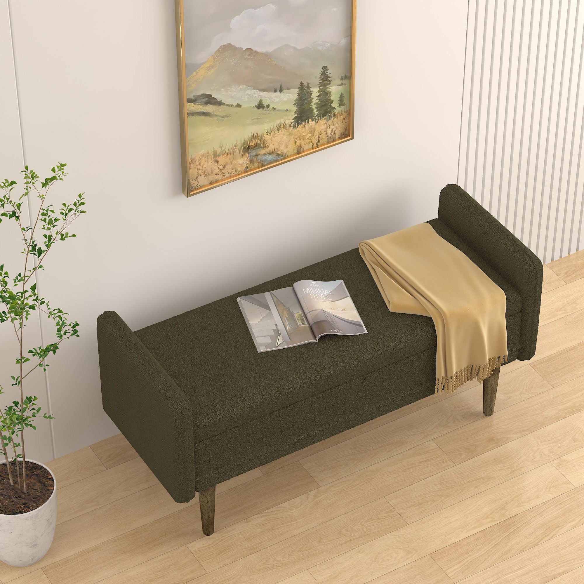 Teddy Storage Stool With Storage Space For Apartments