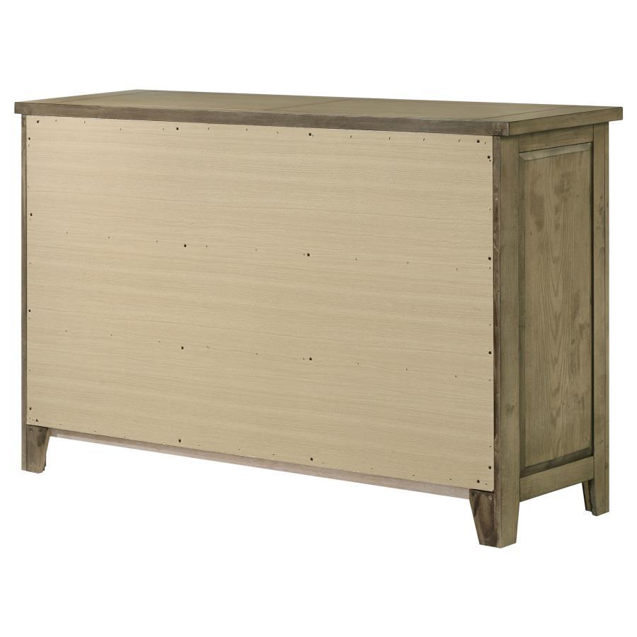 Hazlewood - 6-Drawer Bedroom Dresser Cabinet