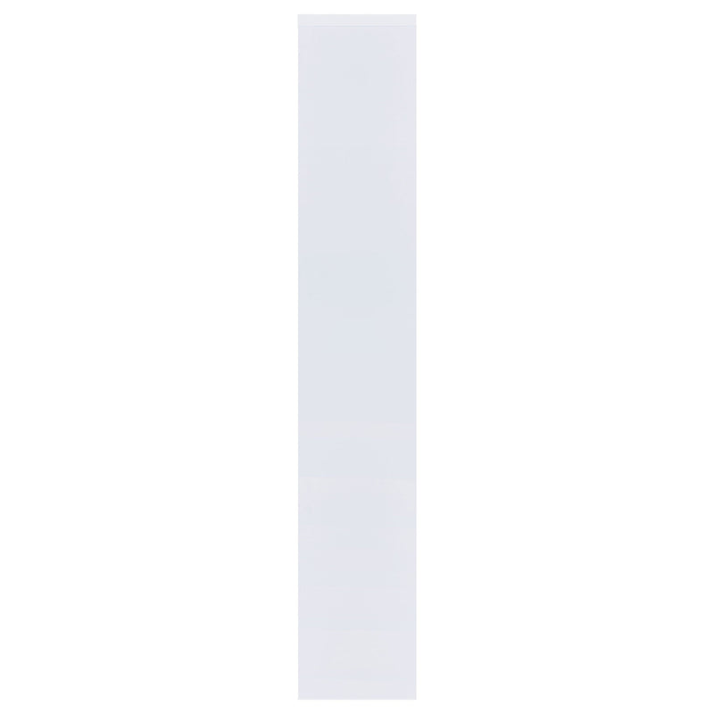 Theo 71-inch 7-shelf Bookshelf Cappuccino