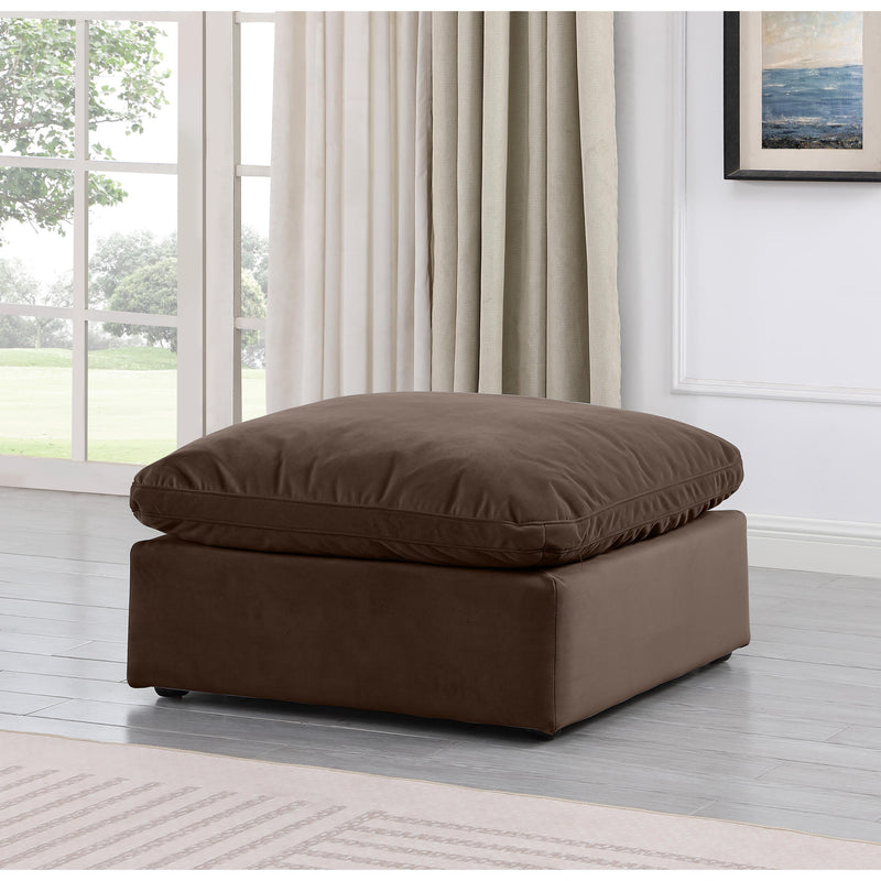 Diamond Modern Furniture Meridian Ottomans Ottomans 147Brown-Ott IMAGE 2