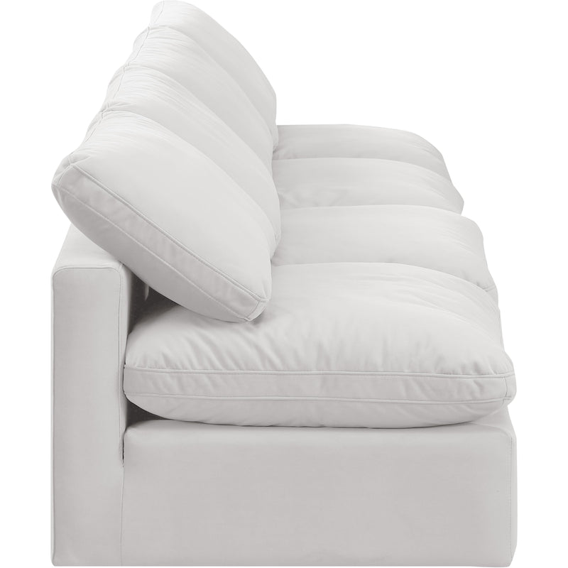 Diamond Modern Furniture Meridian Sofas Stationary 147Cream-S4 IMAGE 5
