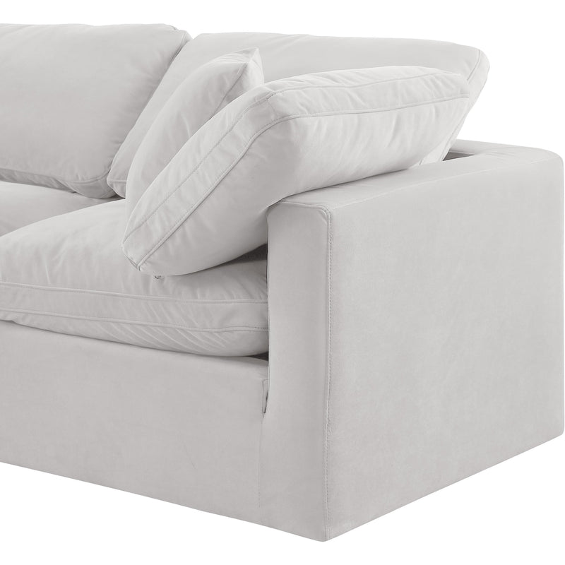 Diamond Modern Furniture Meridian Sectionals Stationary 147Cream-Sec6A IMAGE 6