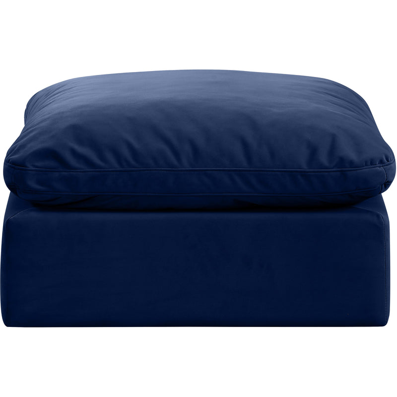 Diamond Modern Furniture Meridian Ottomans Ottomans 147Navy-Ott IMAGE 3