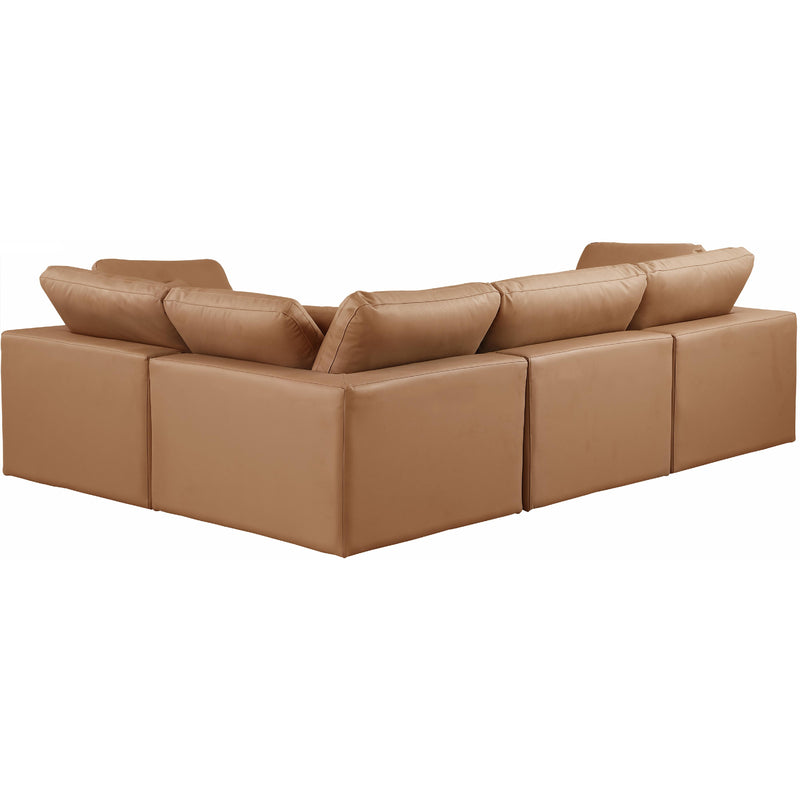 Diamond Modern Furniture Meridian Sectionals Stationary 188Cognac-Sec4C IMAGE 3