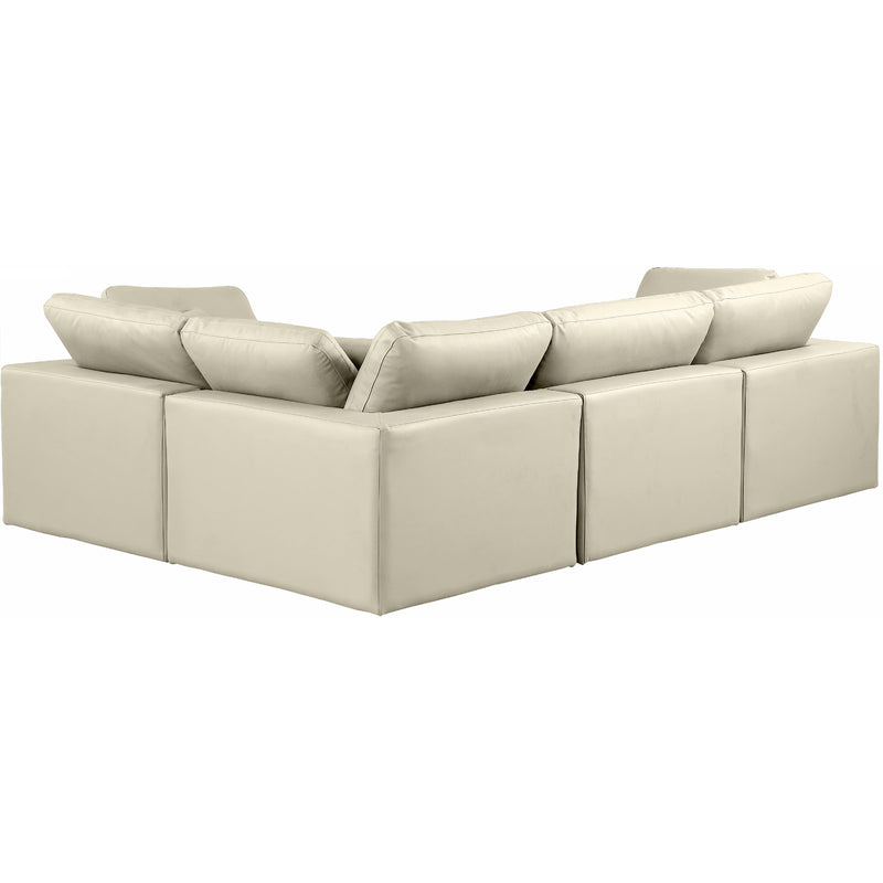 Diamond Modern Furniture Meridian Sectionals Stationary 188Cream-Sec4C IMAGE 3