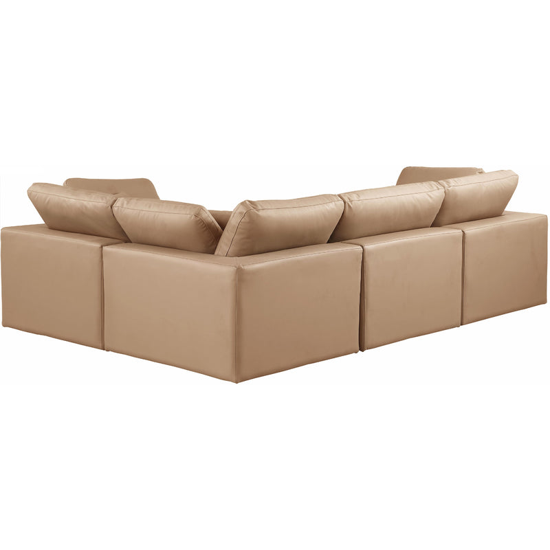 Diamond Modern Furniture Meridian Sectionals Stationary 188Tan-Sec4C IMAGE 3