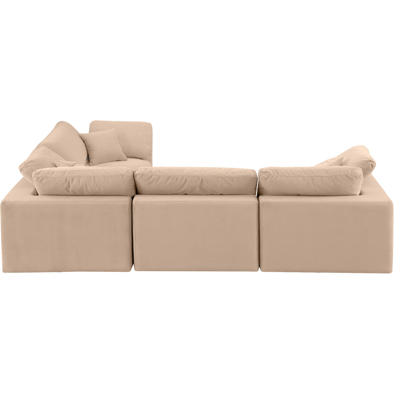 Diamond Modern Furniture Meridian Sectionals Stationary 189Beige-Sec4C IMAGE 4