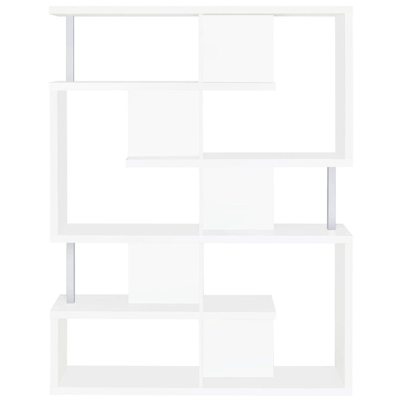 Hoover 63-inch 5-shelf Bookshelf Black