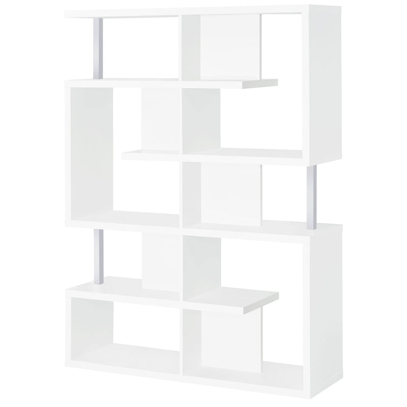 Hoover 63-inch 5-shelf Bookshelf Black