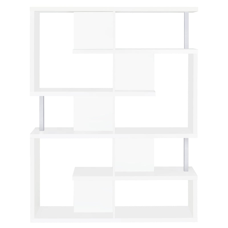 Hoover 63-inch 5-shelf Bookshelf Black