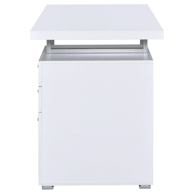 Brennan 47-inch 3-drawer Office Computer Desk Cappuccino