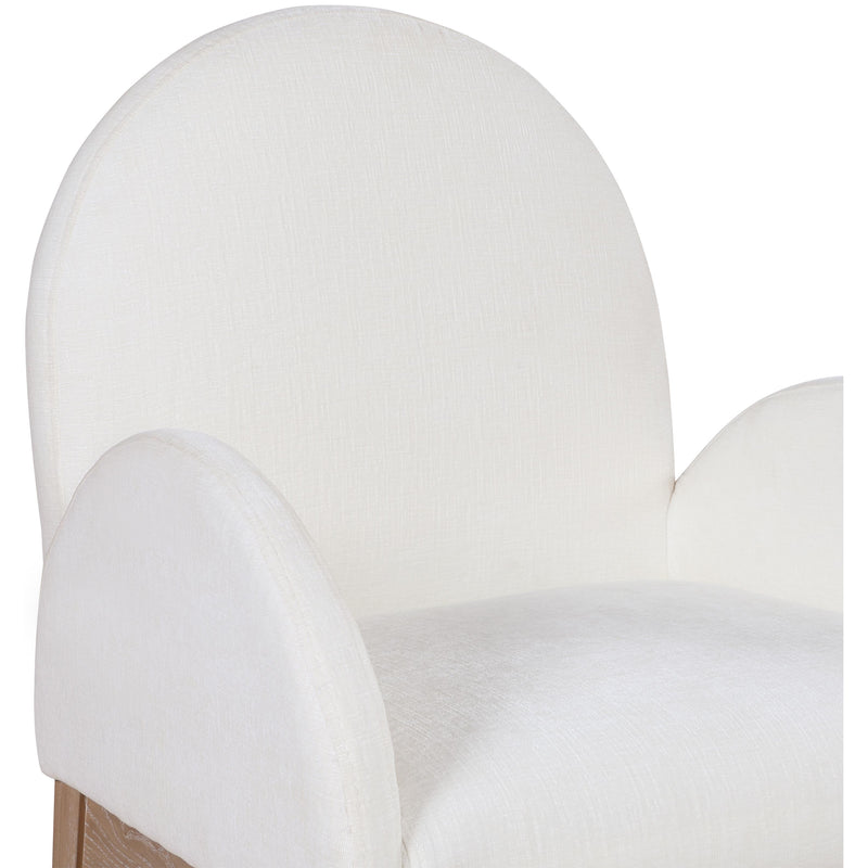 Diamond Modern Furniture Meridian Dining Seating Chairs 377Cream-AC IMAGE 6