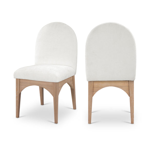 Diamond Modern Furniture Meridian Dining Seating Chairs 377Cream-SC IMAGE 1