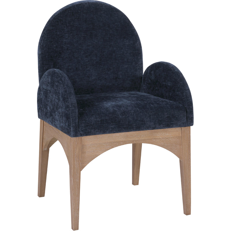 Diamond Modern Furniture Meridian Dining Seating Chairs 377Navy-AC IMAGE 3