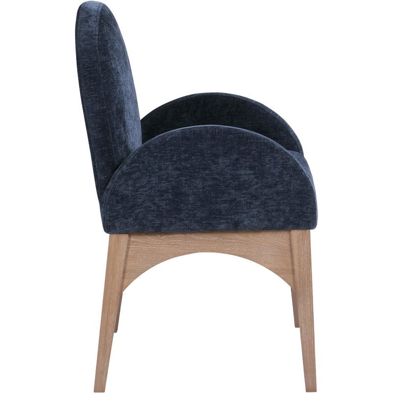 Diamond Modern Furniture Meridian Dining Seating Chairs 377Navy-AC IMAGE 5