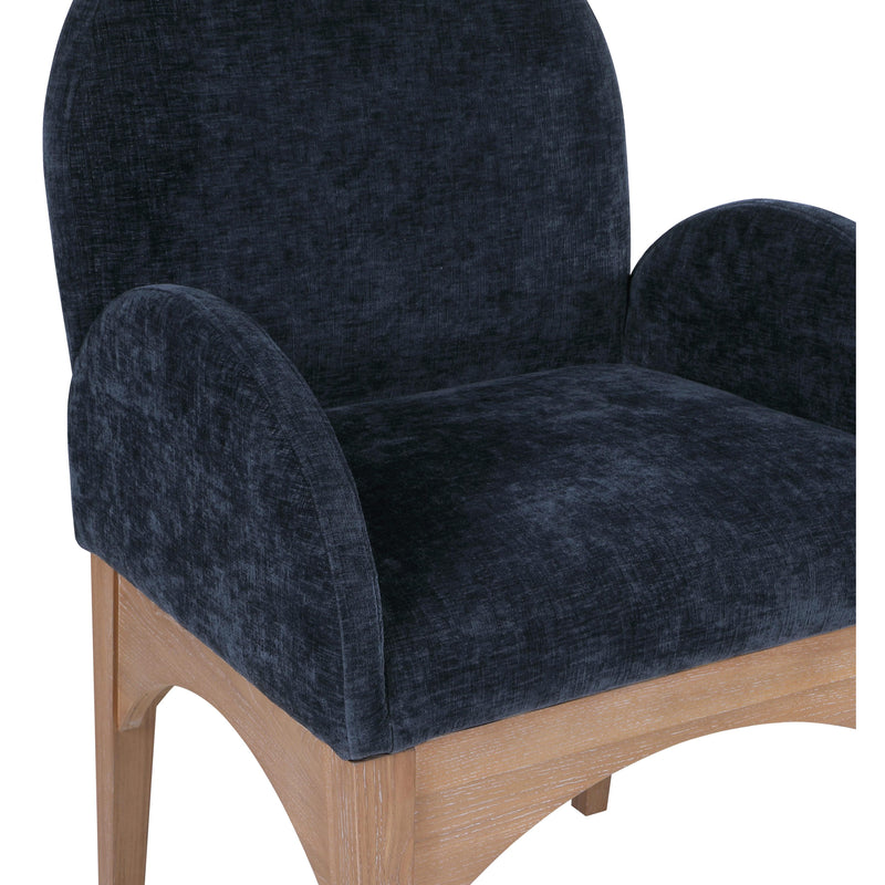 Diamond Modern Furniture Meridian Dining Seating Chairs 377Navy-AC IMAGE 7