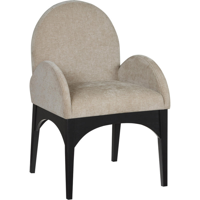 Diamond Modern Furniture Meridian Dining Seating Chairs 378Beige-AC IMAGE 3