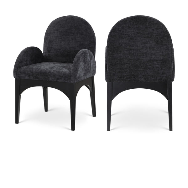 Diamond Modern Furniture Meridian Dining Seating Chairs 378Black-AC IMAGE 1