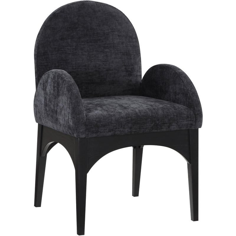 Diamond Modern Furniture Meridian Dining Seating Chairs 378Black-AC IMAGE 3