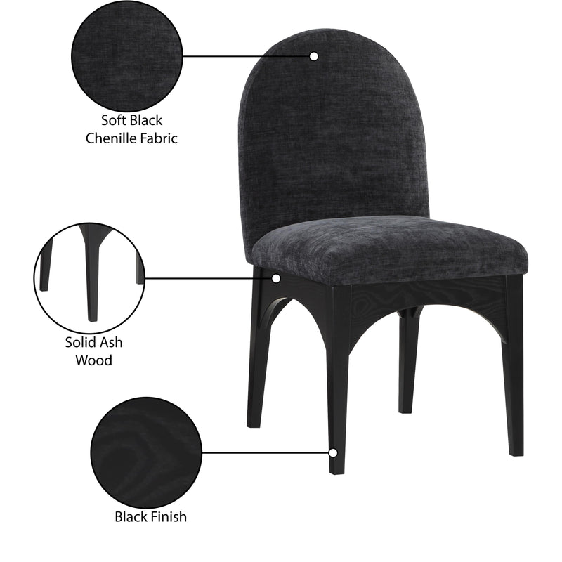 Diamond Modern Furniture Meridian Dining Seating Chairs 378Black-SC IMAGE 9