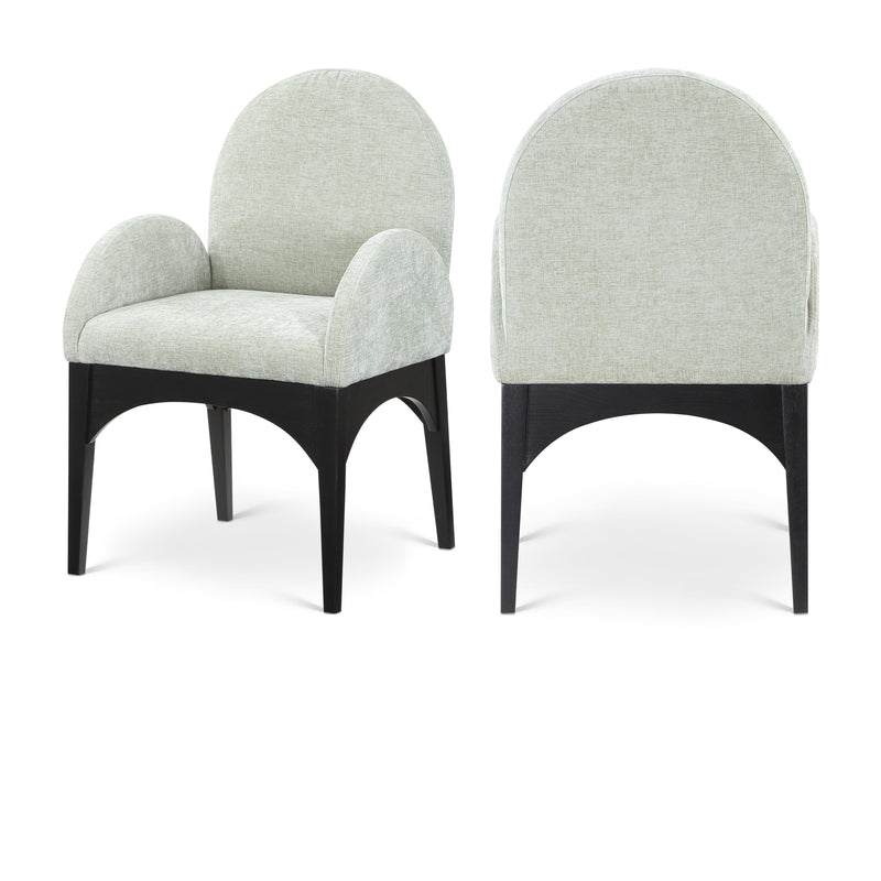 Diamond Modern Furniture Meridian Dining Seating Chairs 378Mint-AC IMAGE 1